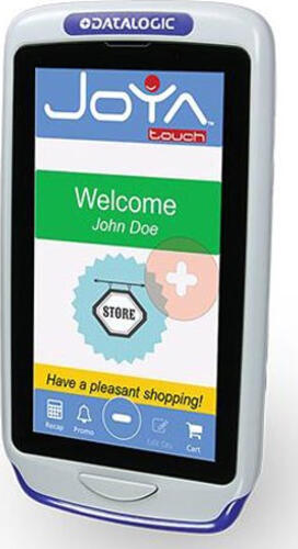 Datalogic Joya Touch Plus Handheld Mobile Computer 10,9 cm (4.3) 854 x 480 Pixel Touchscreen 305 g Blau, Grau