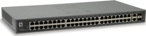 LevelOne FGU-5021 Netzwerk-Switch Fast Ethernet (10/100) Grau