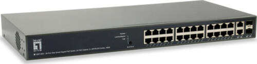 LevelOne GEP-2651 Netzwerk-Switch Managed L3 Gigabit Ethernet (10/100/1000) Power over Ethernet (PoE) Schwarz