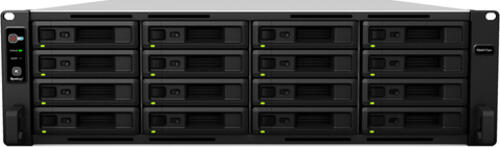 Synology RackStation RS4017xs+ NAS Rack (3U) Ethernet/LAN Schwarz, Grau D-1541