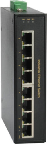 LevelOne IFP-0801 Netzwerk-Switch Fast Ethernet (10/100) Power over Ethernet (PoE) Schwarz