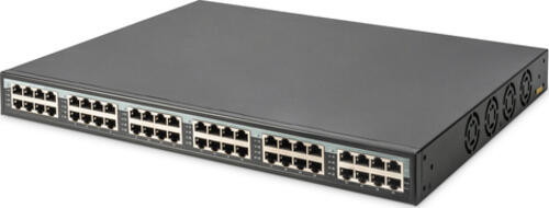 Digitus 24-Port Gigabit Ethernet PoE+ Injektor, 802.3af/at, 370 W