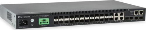 LevelOne GTL-2872 Netzwerk-Switch Managed L3 Schwarz