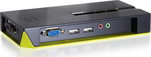 LevelOne 4-Port USB KVM Switch mit Audio