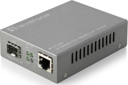 LevelOne FVS-3800 Netzwerk Medienkonverter 100 Mbit/s Grau