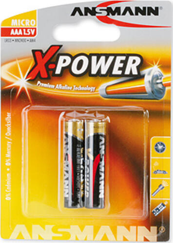 Ansmann X-Power Micro AAA Einwegbatterie Alkali