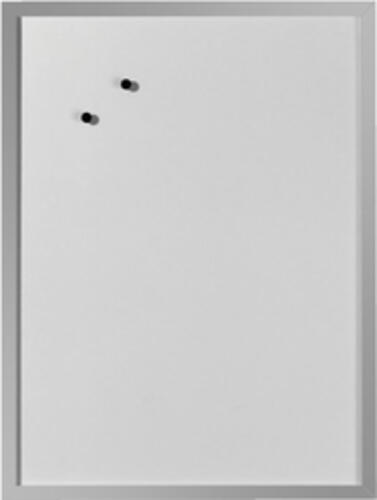 Herlitz 10524627 Magnettafel 400 x 600 mm Silber, Weiß