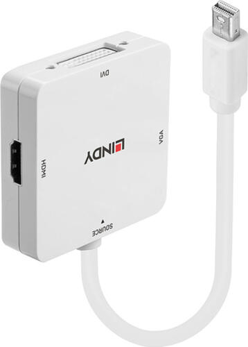 Lindy 41035 Videokabel-Adapter 0,2 m Weiß