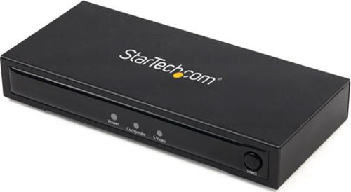StarTech.com S-Video oder Composite auf HDMI Konverter mit Audio - 720p - NTSC und PAL
