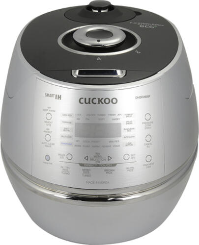 Cuckoo CRP-DHSR0609F Dampfkochtopf 1,08 l Schwarz, Edelstahl