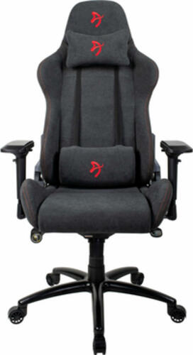 Arozzi Verona -SIG-SFB-RD Videospiel-Stuhl PC-Gamingstuhl Gepolsterter, ausgestopfter Sitz Grau, Rot