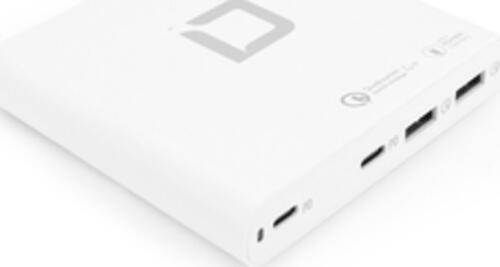 DICOTA D31893 Ladegerät für Mobilgeräte Laptop, Smartphone, Tablet Weiß Schnellladung Drinnen
