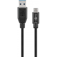 1m USB 3.0-Kabel, Typ-A auf Typ-C