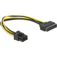 Kabel Power SATA auf  1x6 Pin PCI Express 