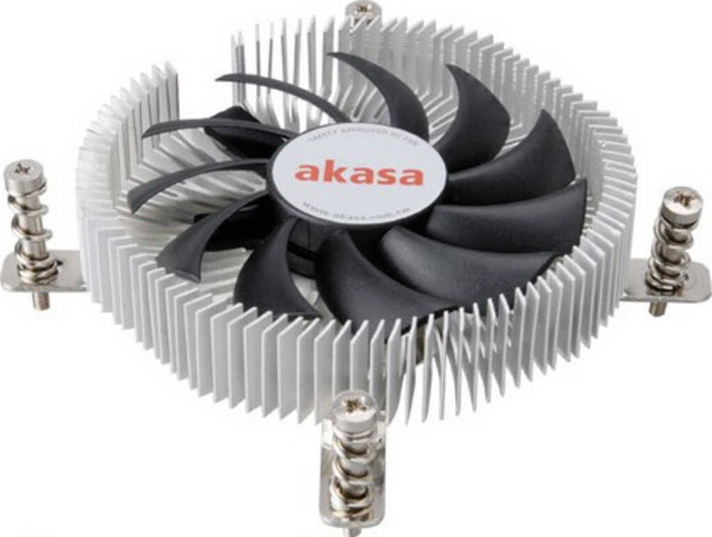 Akasa AK-CC7129BP01 CPU-L&uuml;fter&comma; 1x 75x75x10mm&comma; 600-3000rpm&comma;