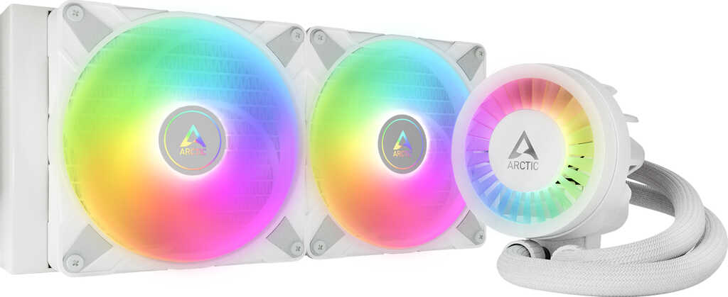 Arctic Liquid Freezer III 280 A-RGB&comma; wei&szlig; Komplett-Wak&uuml;&comma;