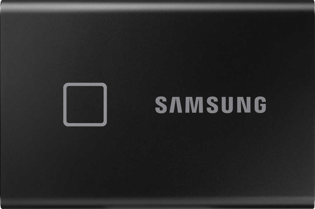 1&period;0 TB SSD Samsung Portable T7 Touch schwarz&comma; 1x USB-C 3&period;1