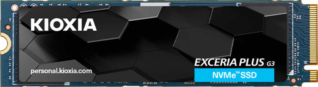 1&period;0 TB SSD KIOXIA EXCERIA PLUS G3 SSD&comma; M&period;2&sol;M-Key &lpar;PCIe