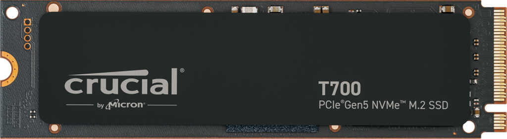 4&period;0 TB SSD Crucial T700 SSD&comma; M&period;2&sol;M-Key &lpar;PCIe 5&period;0 x4&rpar;&comma;