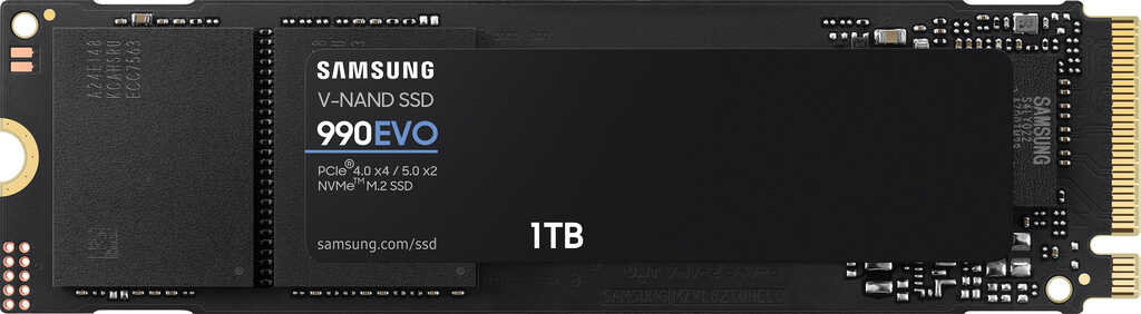 1&period;0 TB SSD Samsung 990 EVO&comma; M&period;2&sol;M-Key &lpar;PCIe 4&period;0 x4