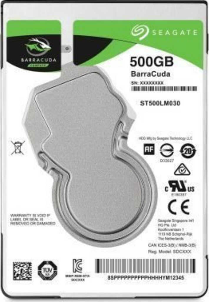 500 GB HDD Seagate BarraCuda Compute SATA 6Gb&sol;s-Festplatte