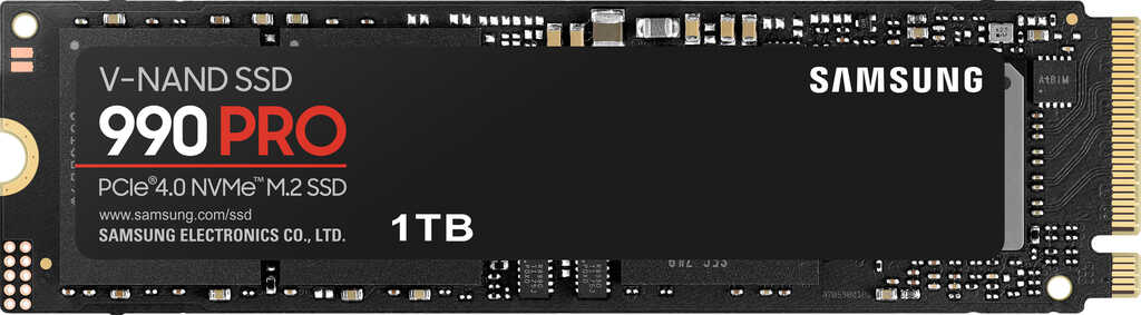 1&period;0 TB SSD Samsung 990 PRO&comma; M&period;2&sol;M-Key &lpar;PCIe 4&period;0 x4&rpar;&comma;