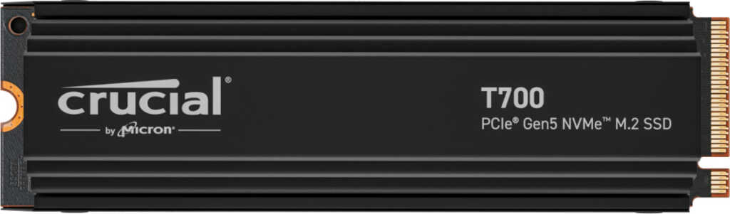 2&period;0 TB SSD Crucial T700 SSD&comma; M&period;2&sol;M-Key &lpar;PCIe 5&period;0 x4&rpar;&comma;