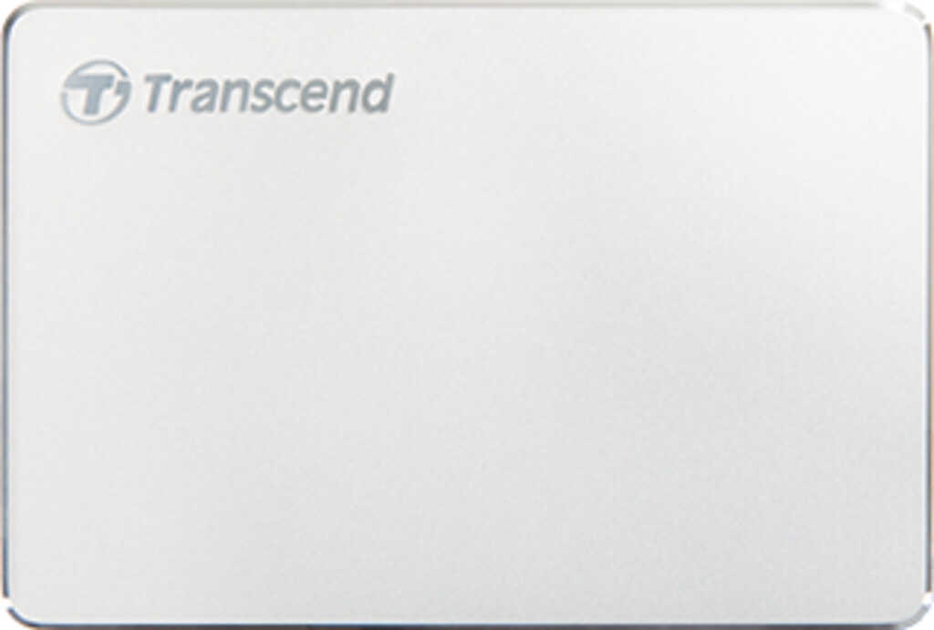 1&period;0 TB HDD Transcend StoreJet 25C3S silber&comma; USB-C 3&period;0