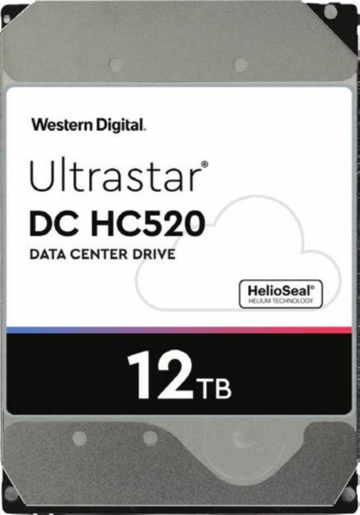 12&period;0 TB HDD Western Digital Ultrastar DC HC520-Festplatte&comma;