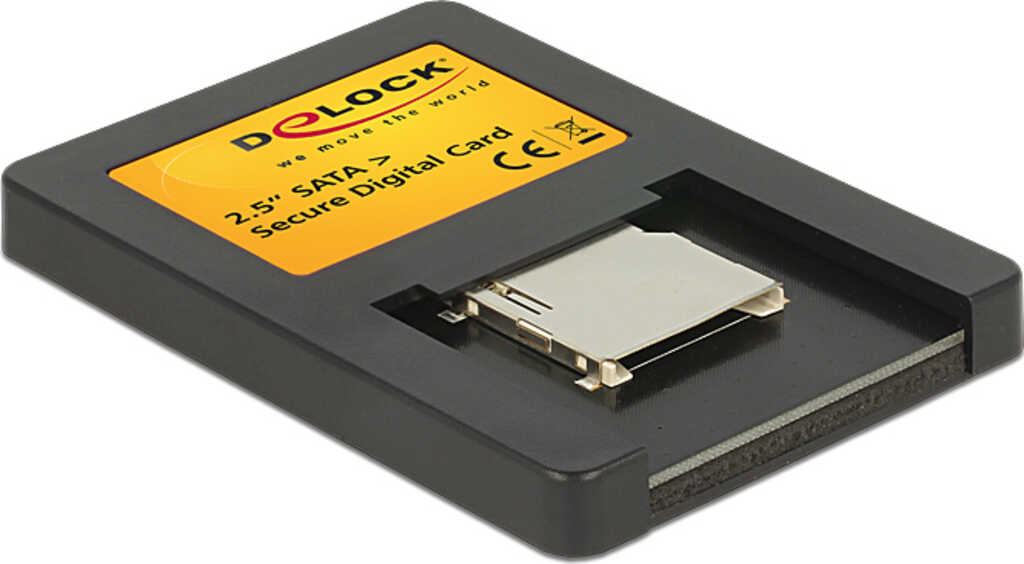 Delock 2&period;5 Zoll Card Reader SATA &gt; Secure Digital Card