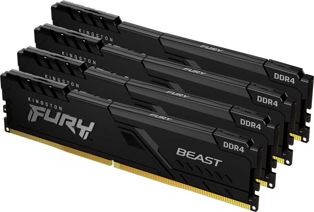 DDR4RAM 4x 32GB DDR4-3200 Kingston FURY Beast