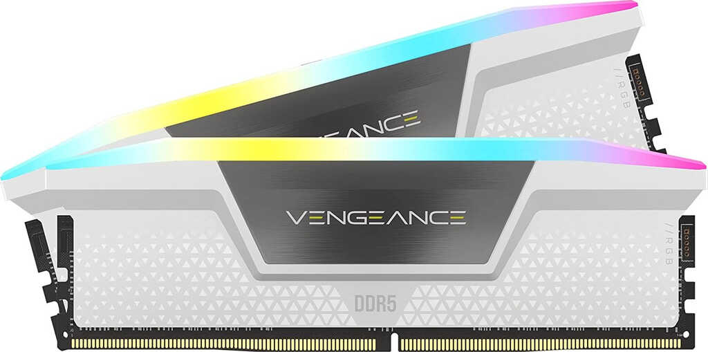 DDR5RAM 2x 16GB DDR5-5200 Corsair Vengeance RGB wei&szlig;