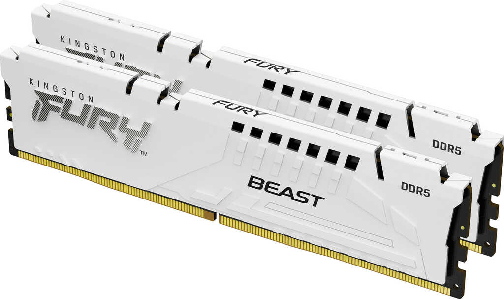 DDR5RAM 2x 32GB DDR5-6000 Kingston FURY Beast wei&szlig;