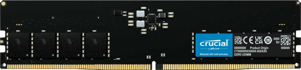 DDR5RAM 16GB DDR5-5600 Crucial DIMM on-die ECC&comma; CL46-45-45