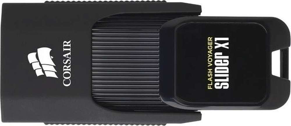 64 GB Corsair Flash Voyager Slider X1 USB 3&period;0 Stick