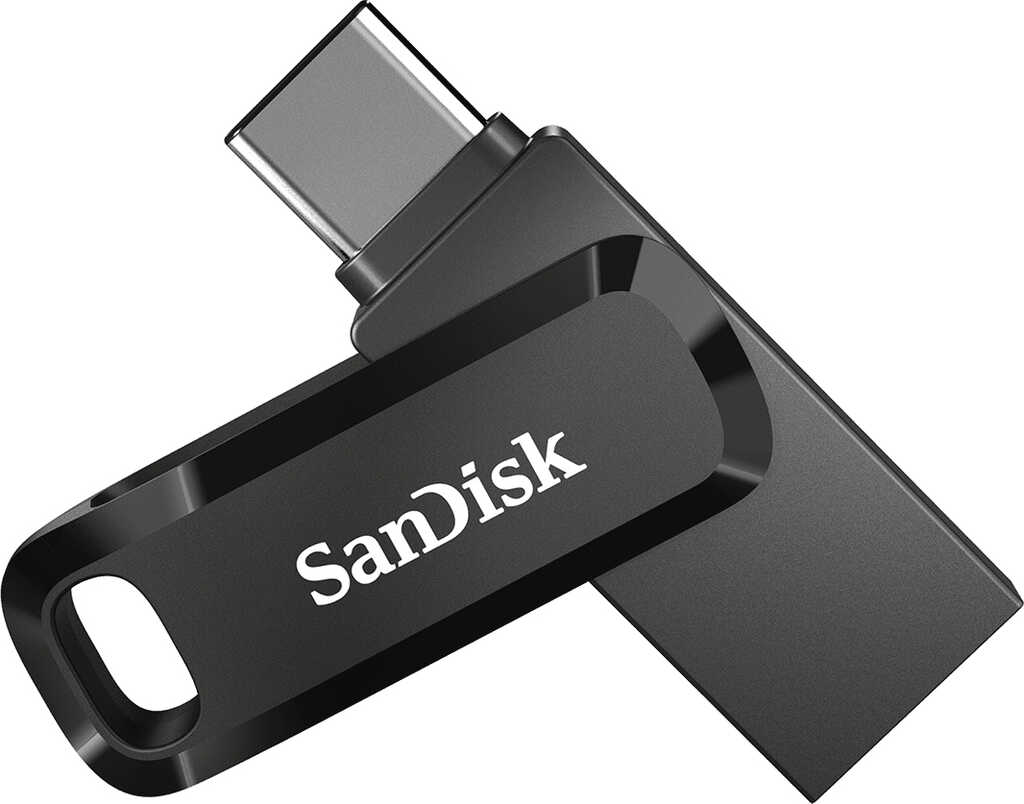 64 GB SanDisk Ultra Dual Drive Go USB Type-C USB-Stick&comma;