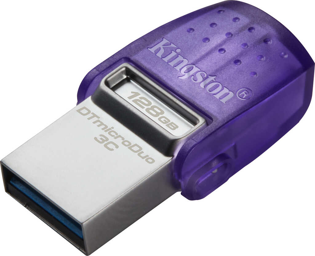 128 GB Kingston DataTraveler microDuo 3C G3 USB-Stick&comma;