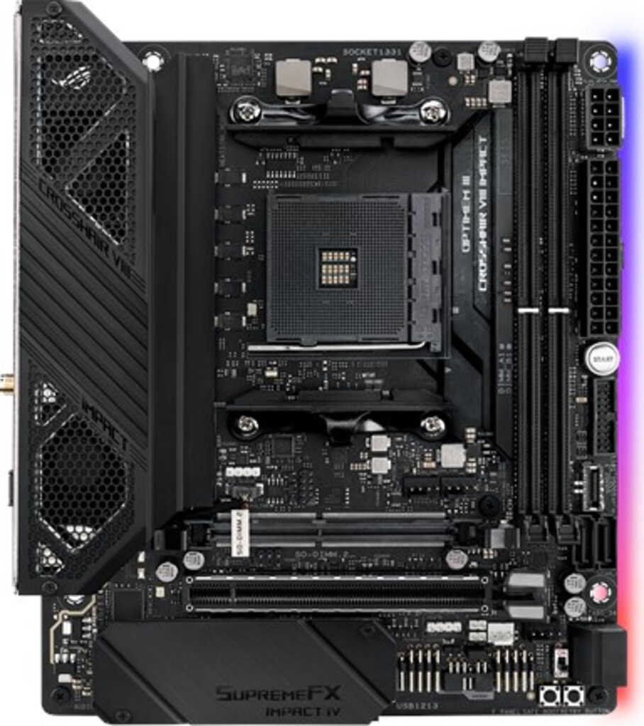 ASUS ROG Crosshair VIII Impact&comma; Mini-DTX Mainboard&comma;