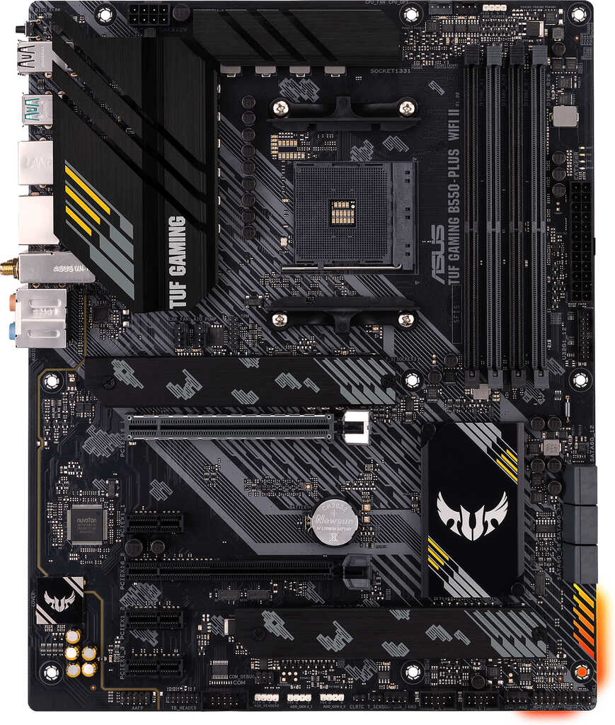 ASUS TUF Gaming B550-Plus Wi-Fi 6&comma; ATX Mainboard&comma; 4x DDR4&comma;