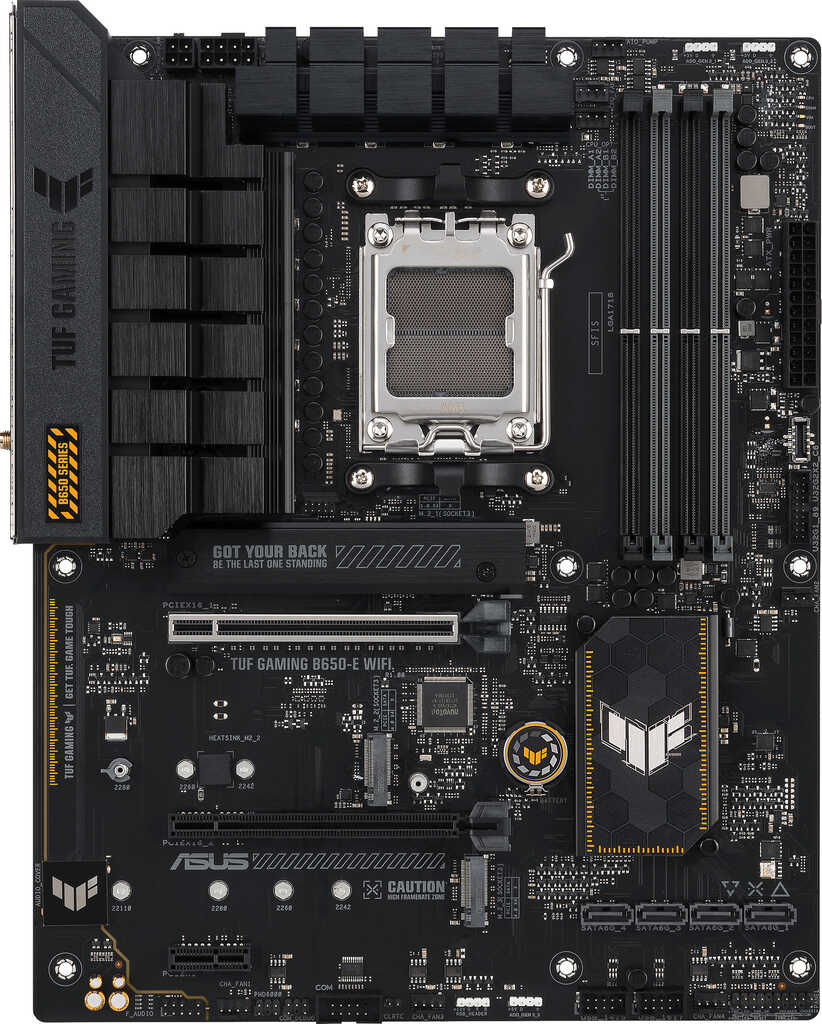 ASUS TUF Gaming B650-E WIFI&comma; 4x DDR5&comma;