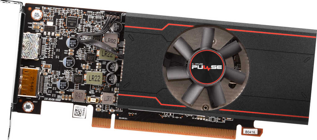 Sapphire Pulse Radeon RX 6400&comma; 4GB GDDR6 Grafikkarte&comma;