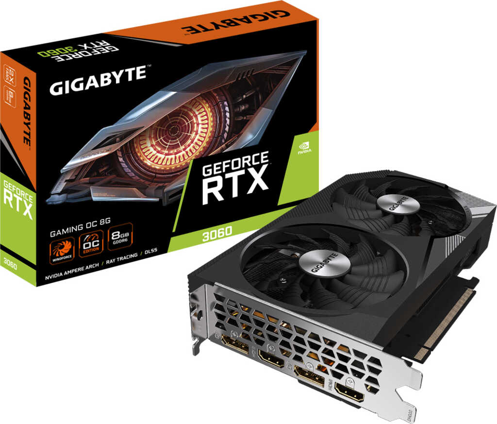GIGABYTE GeForce RTX 3060 Gaming OC 8G &lpar;Rev&period; 2&period;0&rpar;&comma; 8GB