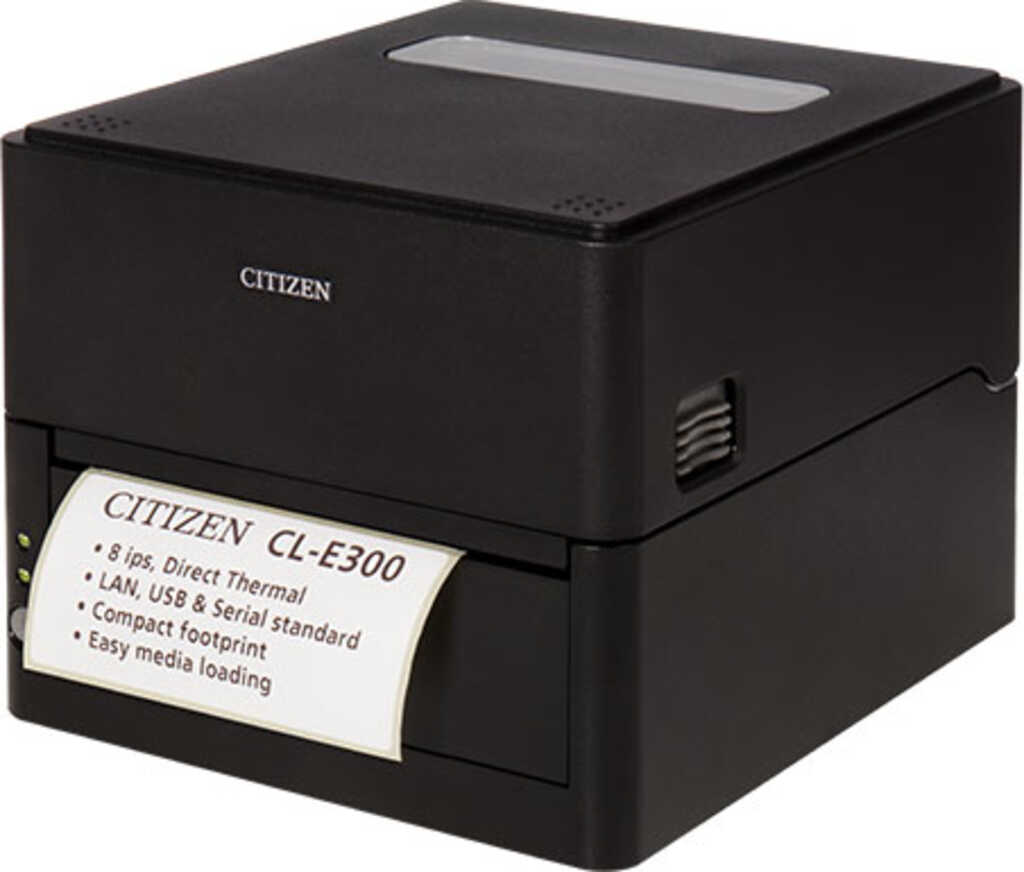 Citizen CL-E300 schwarz&comma; Thermodirekt