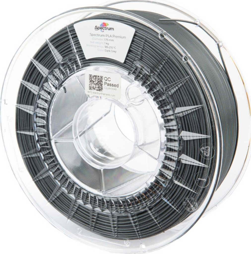 1&period;75mm Spectrum PLA&comma; Dark Grey&comma;