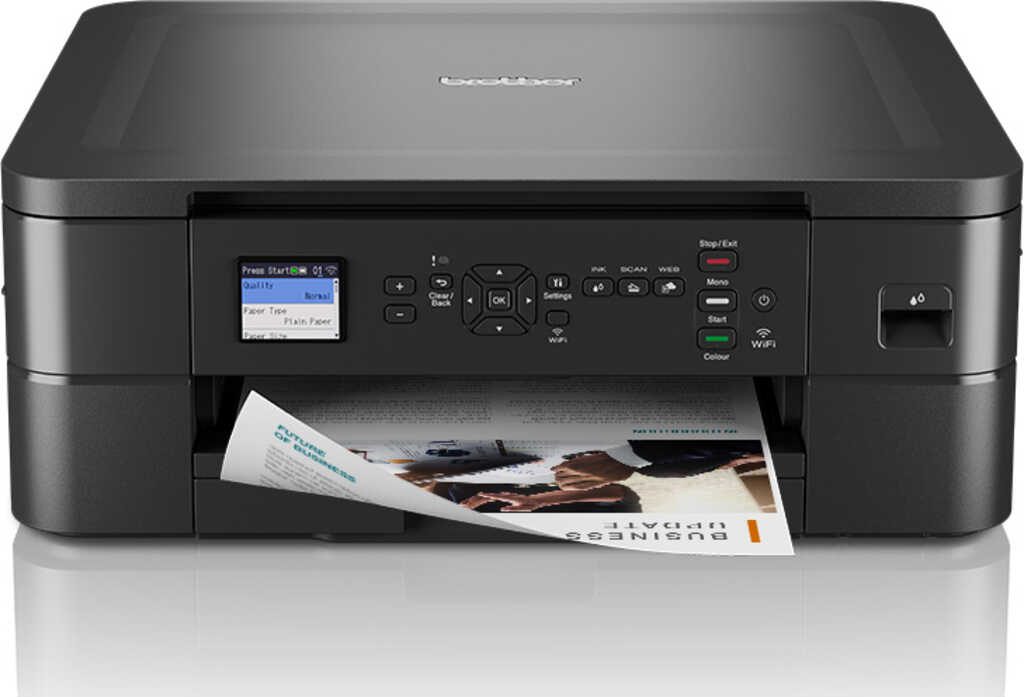 Brother DCP-J1050DW&comma; WLAN&comma; Tinte&comma; mehrfarbig-Multifunktions-