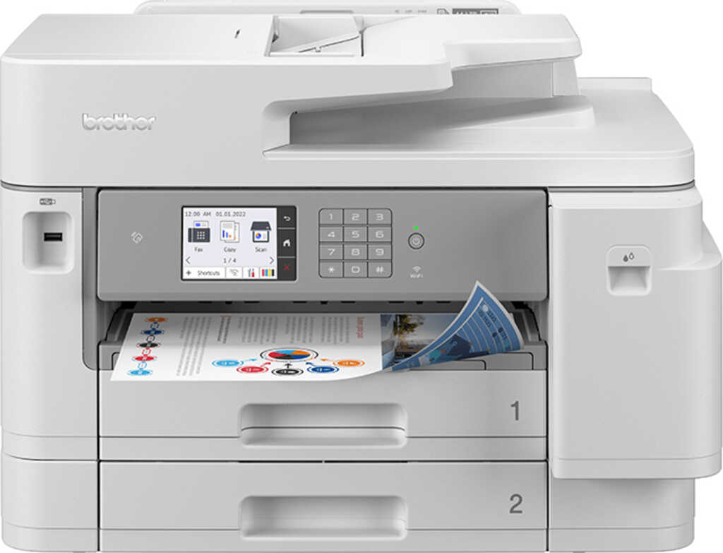 Brother MFC-J5955DW&comma; WLAN&comma; Tinte&comma; mehrfarbig-Multifunktions-