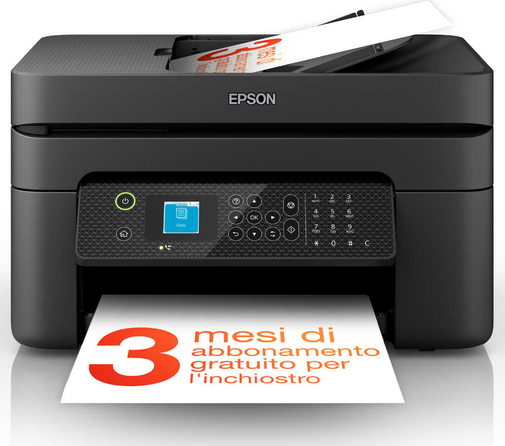 Epson WorkForce WF-2930DWF, WLAN, Tinte, mehrfarbig-