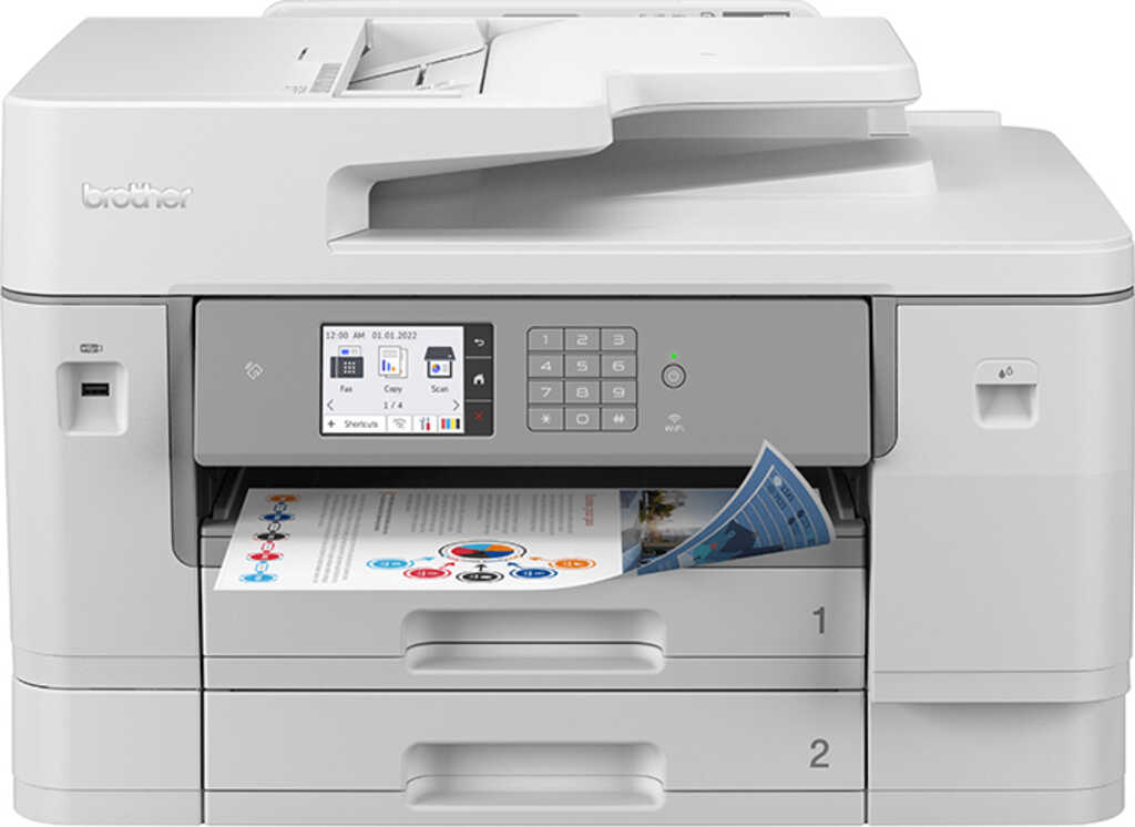 Brother MFC-J6955DW&comma; WLAN&comma; Tinte&comma; mehrfarbig- Multifunktionsger&auml;t&comma; Drucker&sol;Scanner&sol;Kopierer&sol;Fax