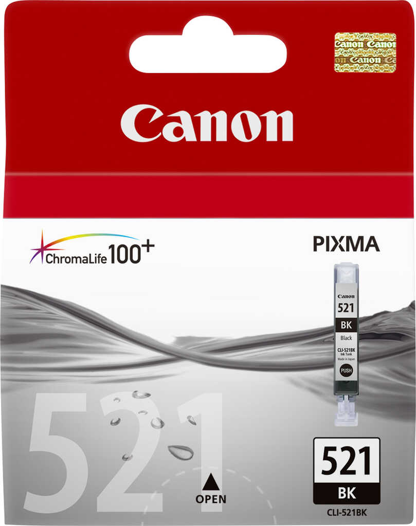 Canon Tinte CLI-521BK Fototinte schwarz