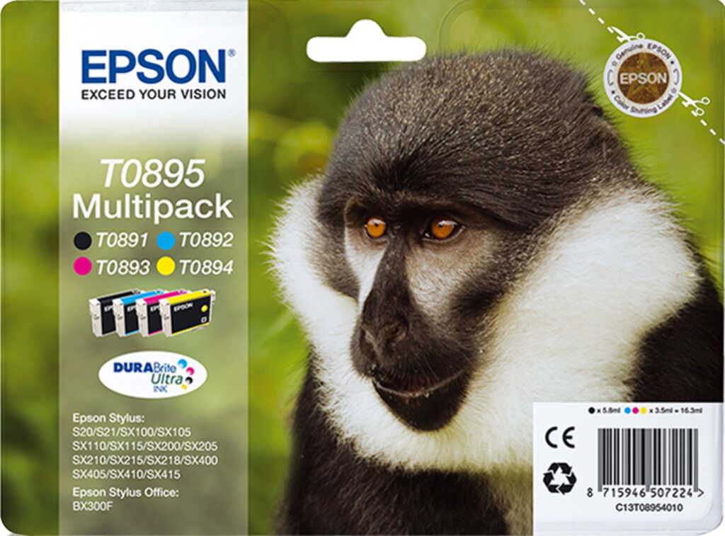Epson Tinte T0895 Multipack